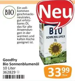 Kastner Goodfry Bio Sonnenblumenöl Angebot