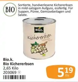 Kastner Bio.k. Bio Kichererbsen Angebot