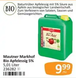 Kastner Mautner Markhof Bio Apfelessig 5% Angebot