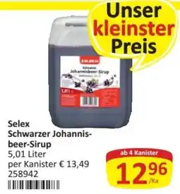 Kastner Selex Schwarzer Johannisbeer-Sirup Angebot