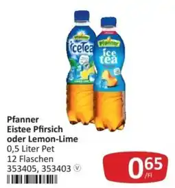 Kastner Pfanner Eistee Pfirsich oder Lemon-Lime Angebot