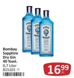 Kastner Bombay Sapphire Dry Gin Angebot