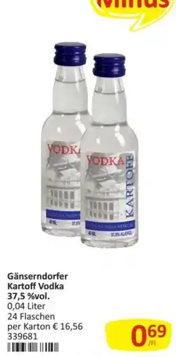 Kastner Gänserndorfer Kartoff Vodka Angebot