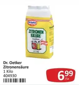 Kastner Dr. Oetker Zitronensäure Angebot