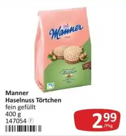Kastner Manner Haselnuss Törtchen Angebot