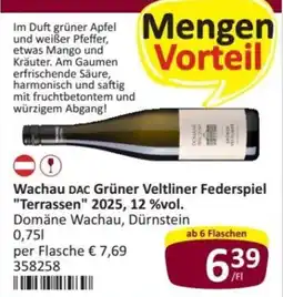 Kastner Wachau DAC Grüner Veltliner Federspiel "Terrassen" 2025 Angebot
