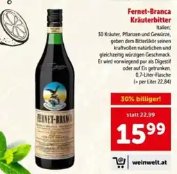 Interspar Fernet-Branca Kräuterbitter Angebot