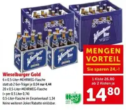 Interspar Wieselburger Gold Angebot