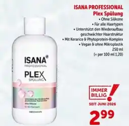 Interspar ISANA Professional Plex Spülung Angebot