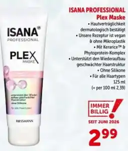 Interspar Isana professional plex maske Angebot