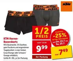 Interspar KTM Herren-Boxershorts Angebot