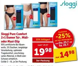 Interspar Sloggi Pure Comfort Damen Tai-, Midi- oder Maxi-Slip Angebot
