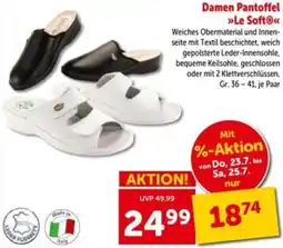 Interspar Damen Pantoffel »Le Soft@« Angebot