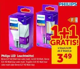 Interspar Philips LED Leuchtmittel Angebot