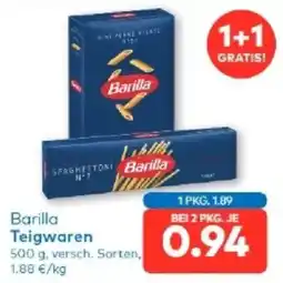 T&G Barilla Teigwaren Angebot