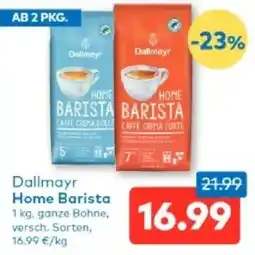 T&G Dallmayr Home Barista Angebot