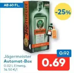 T&G Jägermeister Automat-Box Angebot