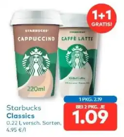 T&G Starbucks Classics Angebot