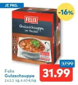 T&G Felix Gulaschsuppe Angebot