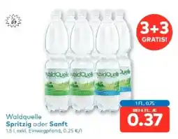 T&G Waldquelle Spritzig oder Sanft Angebot