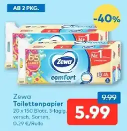 T&G Zewa Toilettenpapier Angebot