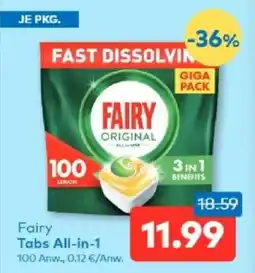 T&G Fairy Tabs All-in-1 Angebot