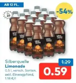 T&G Silberquelle Limonade Angebot