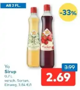 T&G Yo Sirup Angebot
