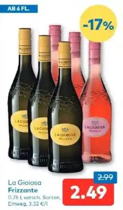 T&G La Gioiosa Frizzante Angebot