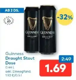 T&G Guinness Draught Stout Dose Angebot