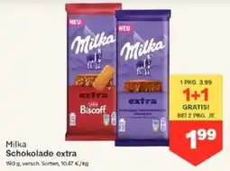 MPreis Milka Schokolade extra Angebot