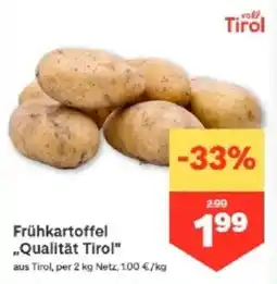 MPreis Frühkartoffel "Qualität Tirol" Angebot