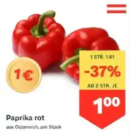 MPreis Paprika rot Angebot