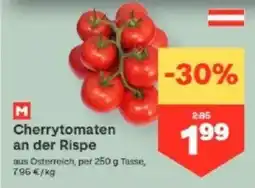 MPreis Cherrytomaten an der Rispe Angebot
