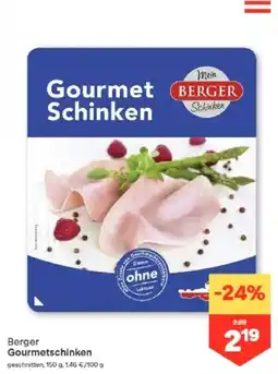 MPreis Berger Gourmetschinken Angebot