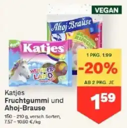 MPreis Katjes Fruchtgummi und Ahoj-Brause Angebot