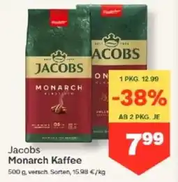 MPreis Jacobs Monarch Kaffee Angebot