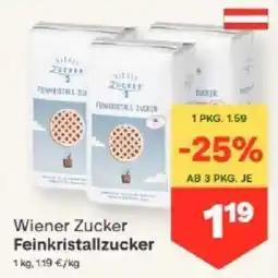 MPreis Wiener Zucker Feinkristallzucker Angebot