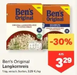 MPreis Ben's Original Langkornreis Angebot