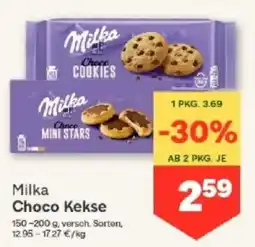 MPreis Milka Choco Kekse Angebot