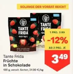MPreis Tante Frida Früchte in Schokolade Angebot