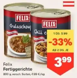 MPreis Felix Fertiggerichte Angebot