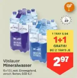 MPreis Vöslauer Mineralwasser Angebot