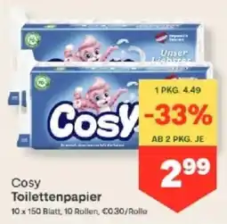 MPreis Cosy Toilettenpapier Angebot