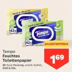 MPreis Tempo Feuchtes Toilettenpapier Angebot