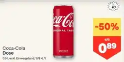 MPreis Coca-Cola Dose Angebot