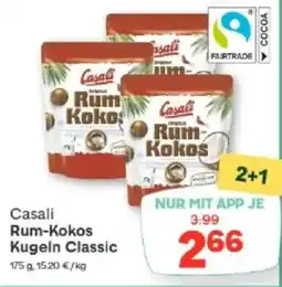 MPreis Casali Rum-Kokos Kugeln Classic Angebot