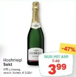 MPreis Hochriegl Sekt Angebot