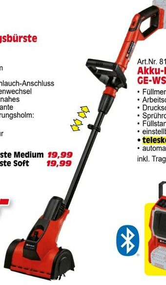 Zgonc Akku-Reinigungsbürste Picobella Solo Angebot