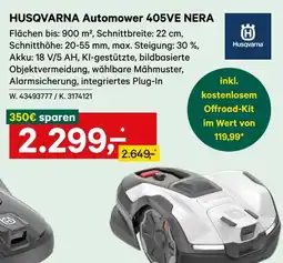 Lagerhaus Husqvarna automower 405ve nera Angebot